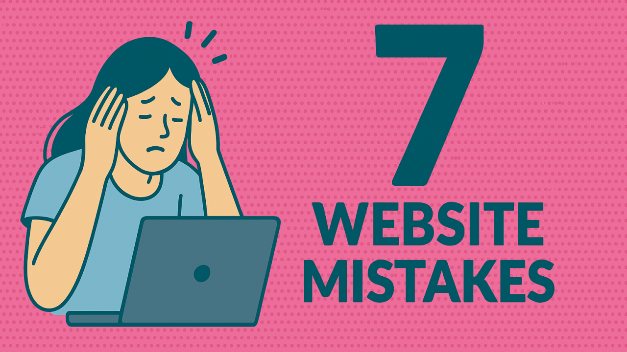 7 Common Website Mistakes That Can Make Visitors Leave