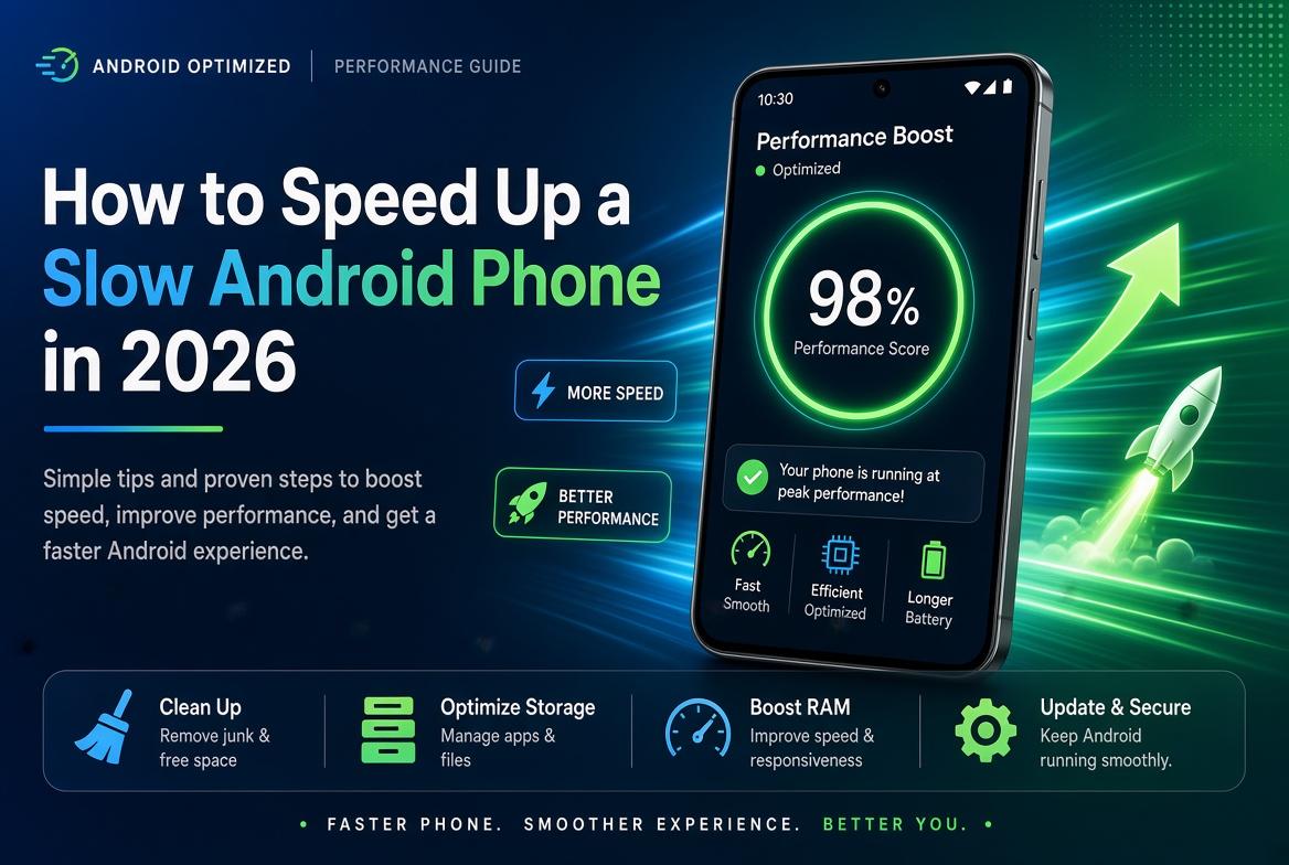 How to Speed Up a Slow Android Phone in 2026 (Complete Guide)